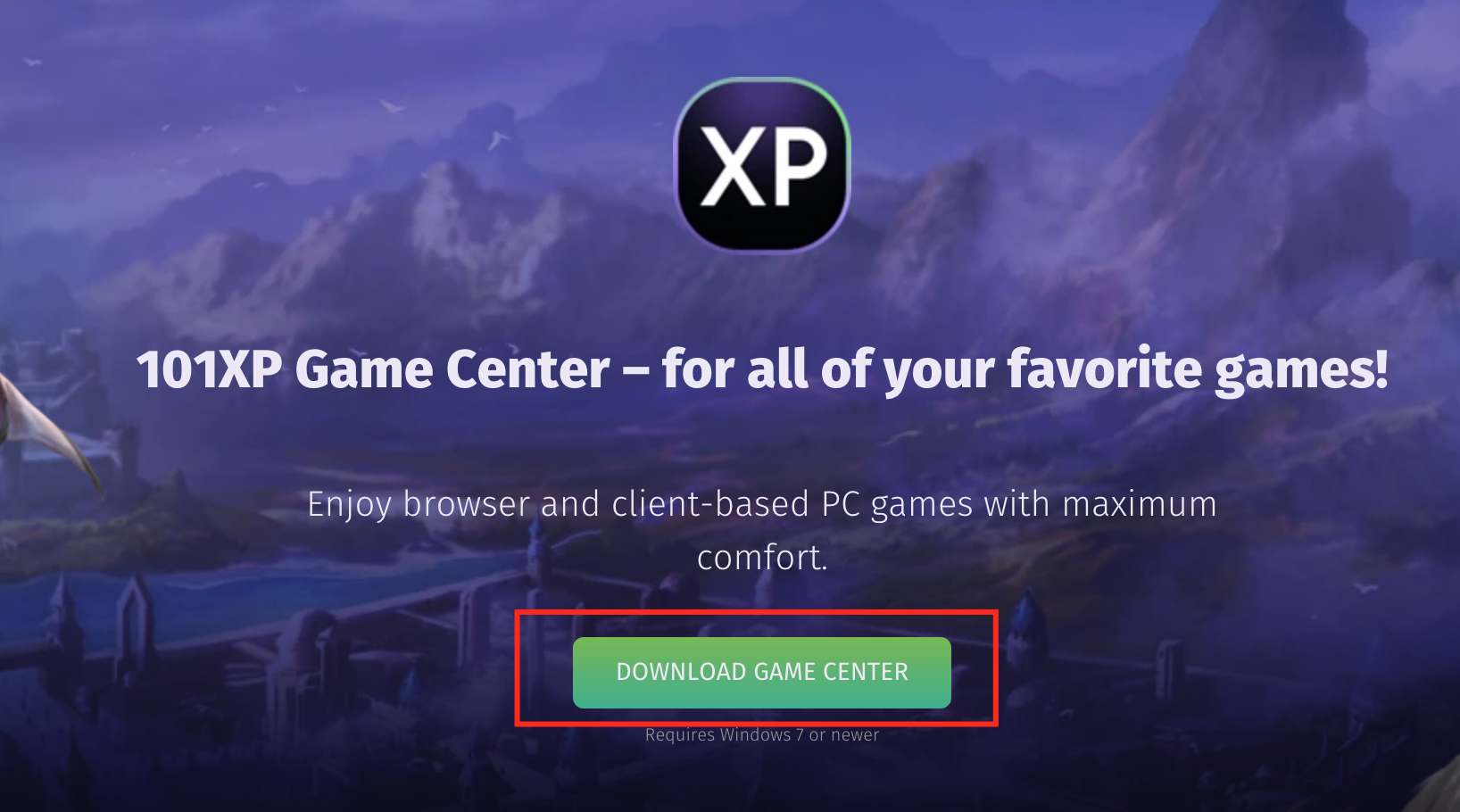 Enjoy browser-based and client-based PC games